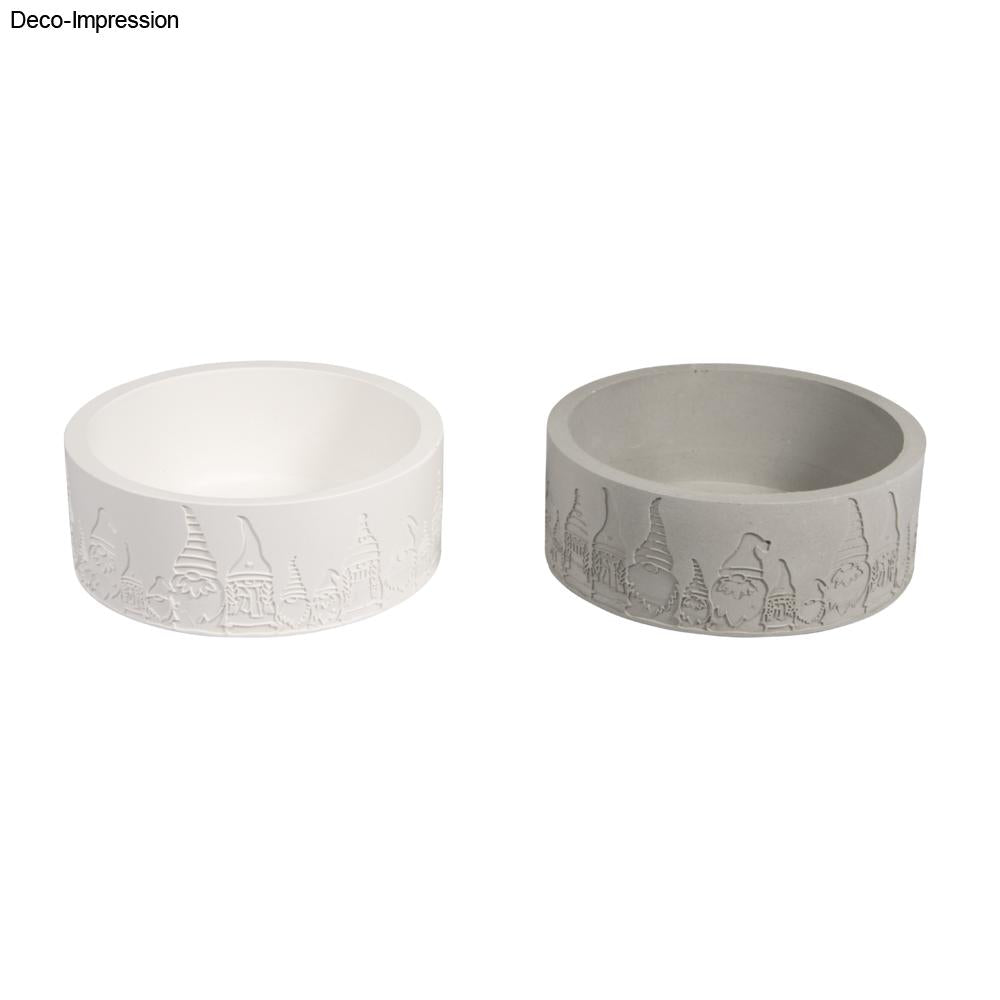 Silikon Gießform Schale Wichtelrand, ø 13,5cm x H 5cm Produktbild