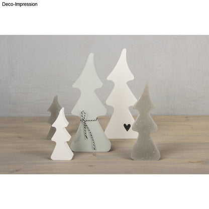 Silikon Gießform Tannenbäume, 4 Formen Produktbild