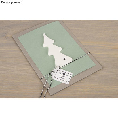 Silikon Gießform Tannenbäume, 4 Formen Produktbild