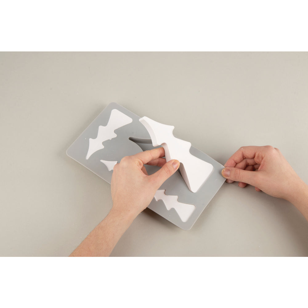 Silikon Gießform Tannenbäume, 4 Formen Produktbild