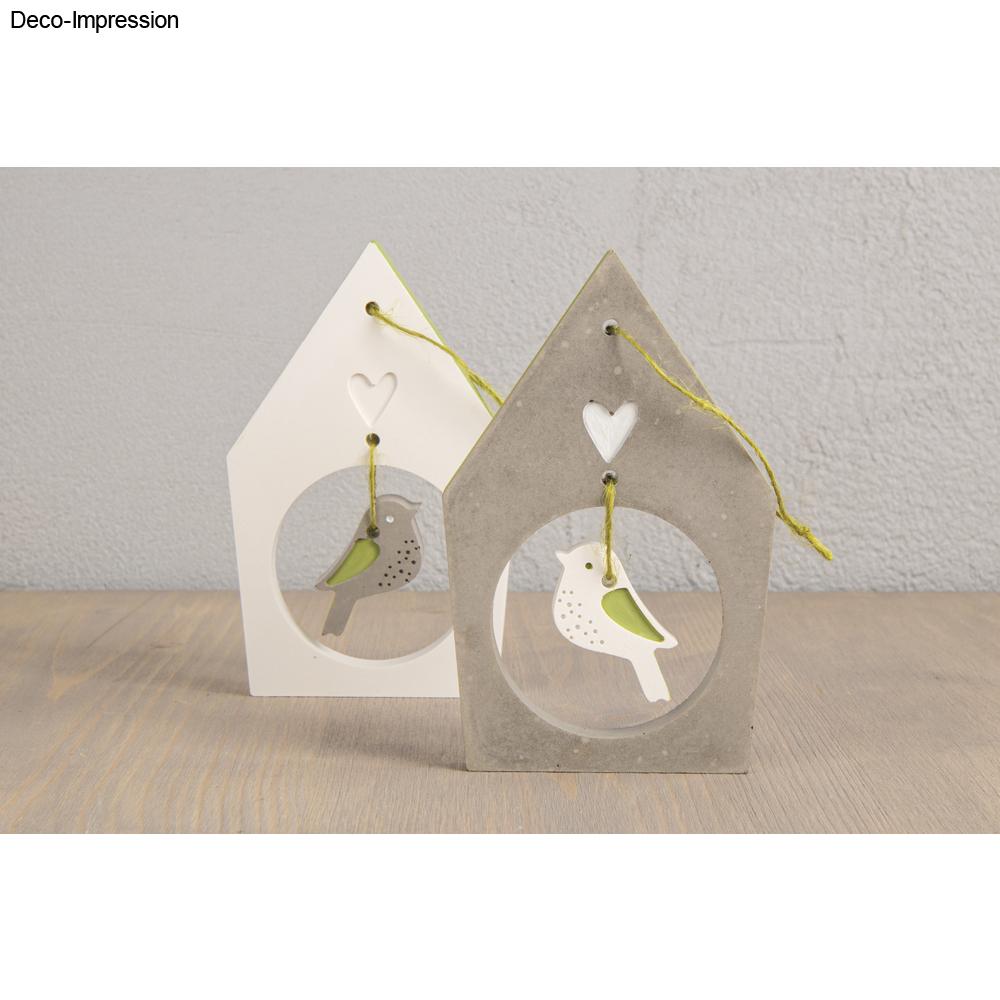 Silikon Gießform Vogelhäuser + Vögel, 5 Formen Produktbild