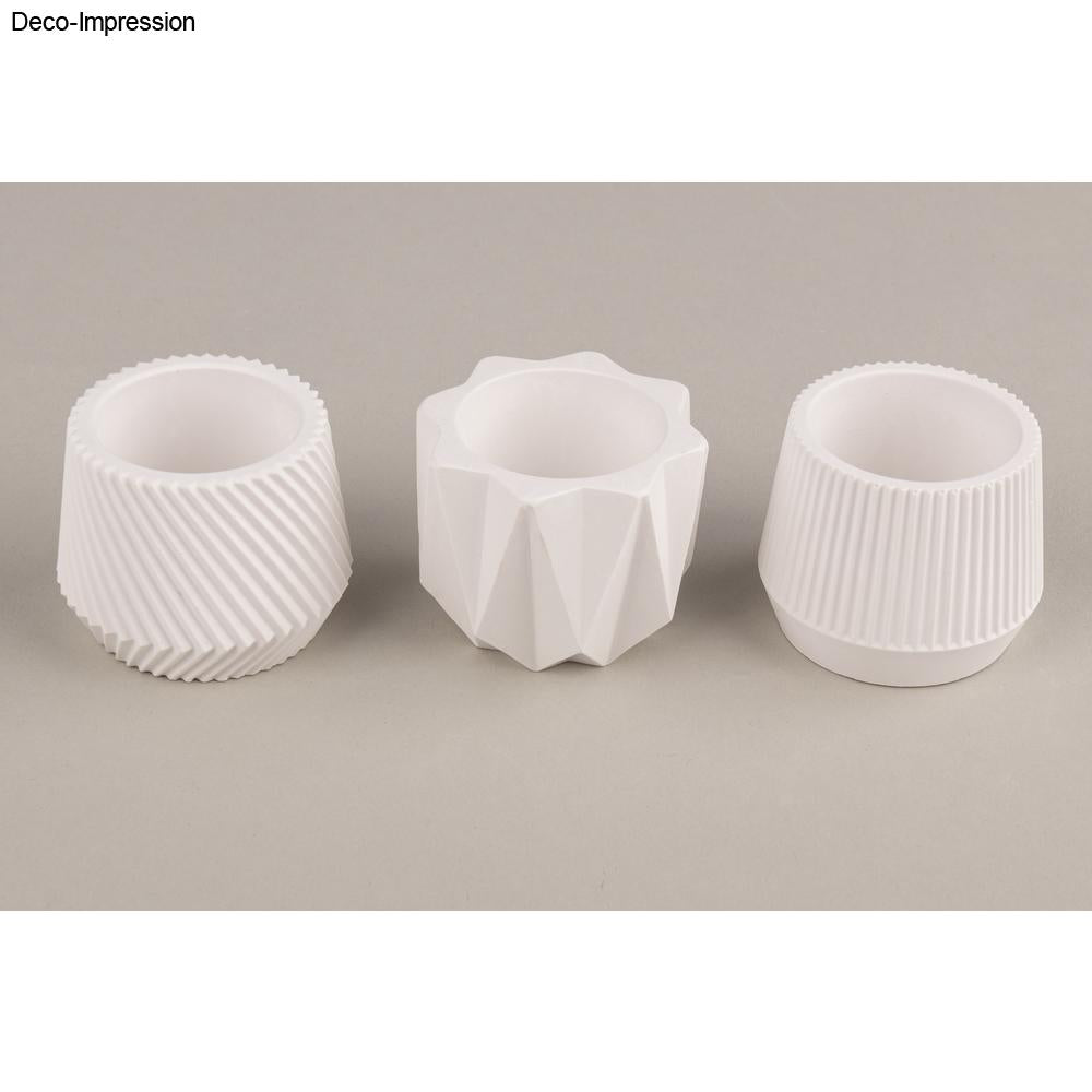 Silikon Gießformen Set Mini Töpfchen, 3tlg. Produktbild