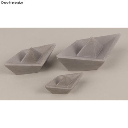 Silikon Gießformen Set Origami Boote, 3tlg. Produktbild