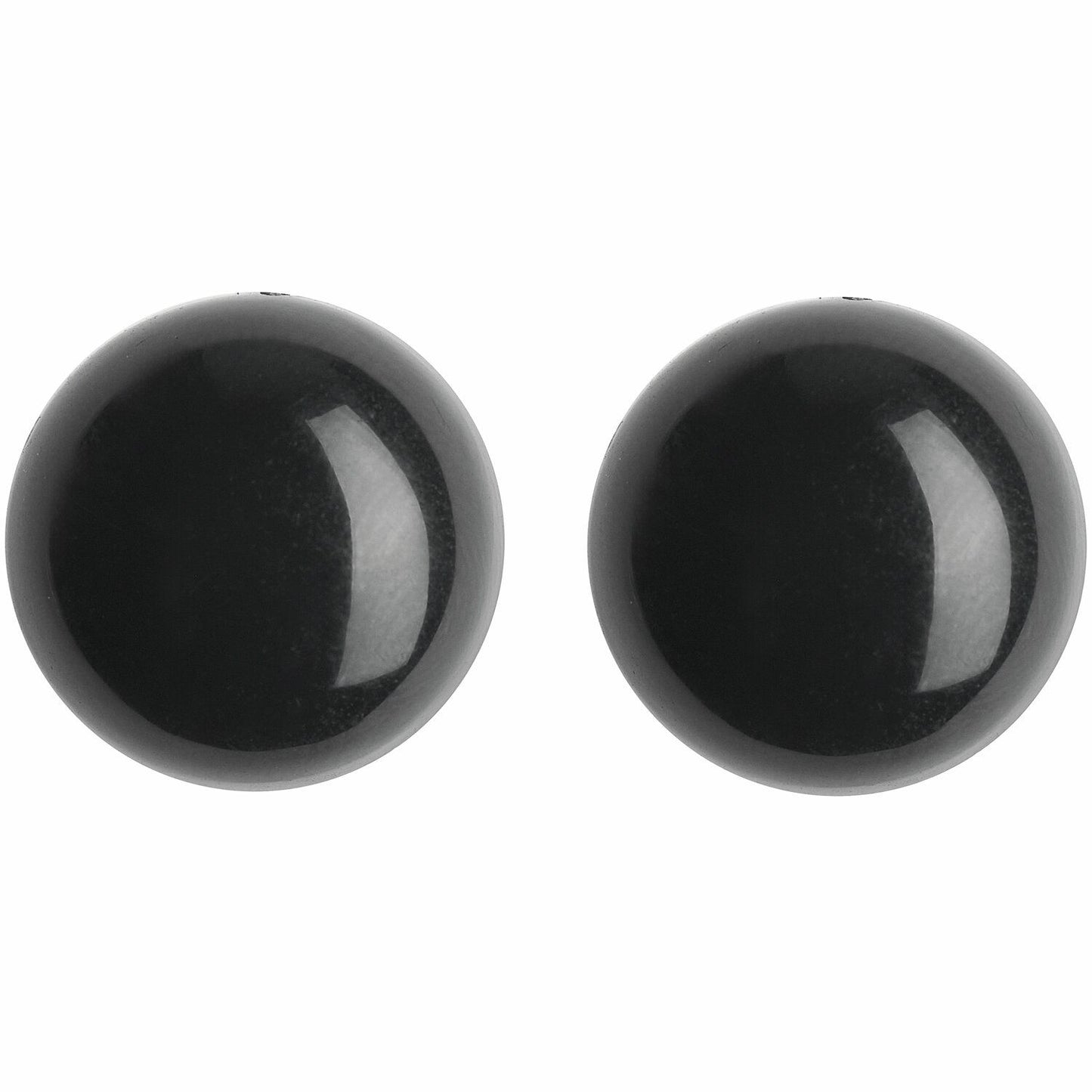 Kunststoff Sicherheitsaugen 10mm, schwarz, 2 Stück Produktbild