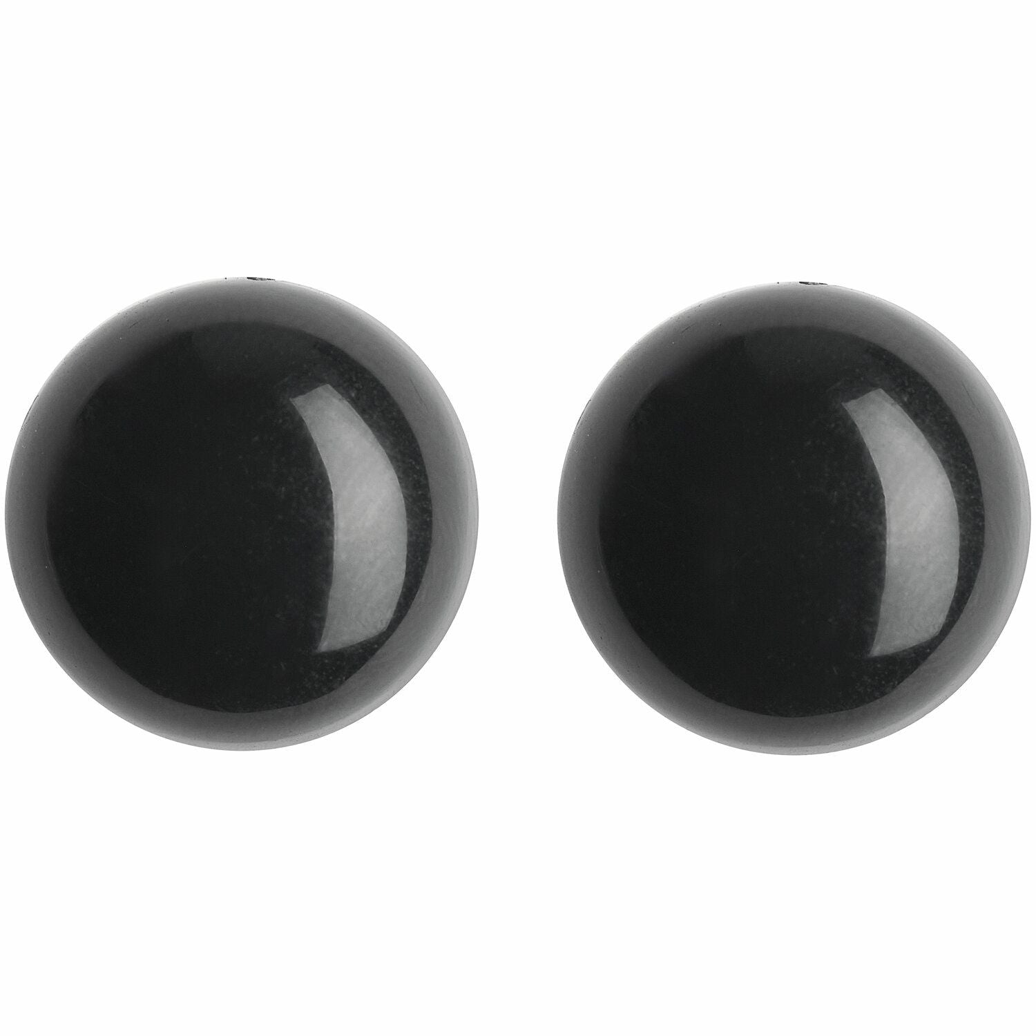 Kunststoff Sicherheitsaugen 10mm, schwarz, 2 Stück Produktbild