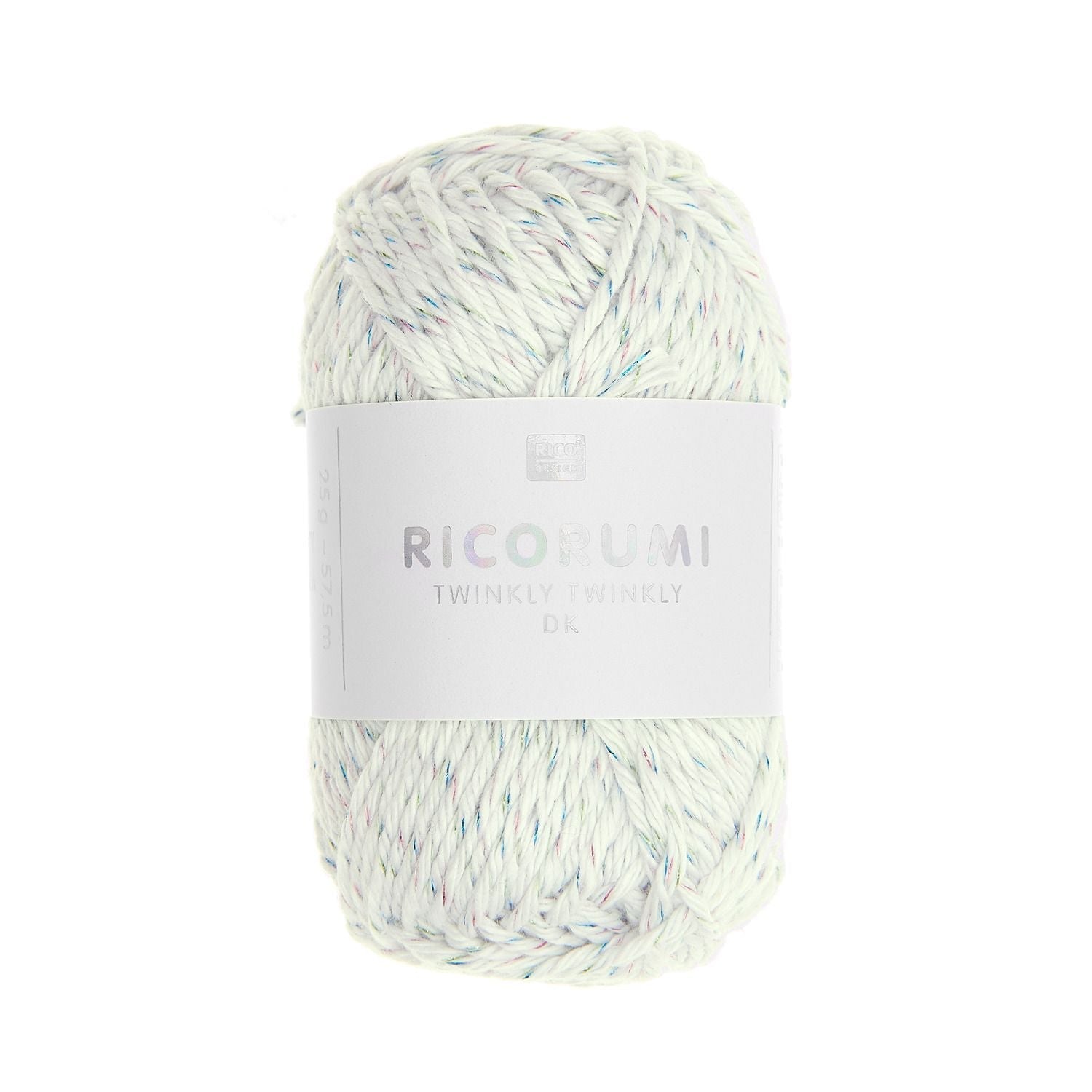 Ricorumi Twinkly Twinkly dk, 99% Baumwolle 1% Polyester, 25g in Farbe rainbow
