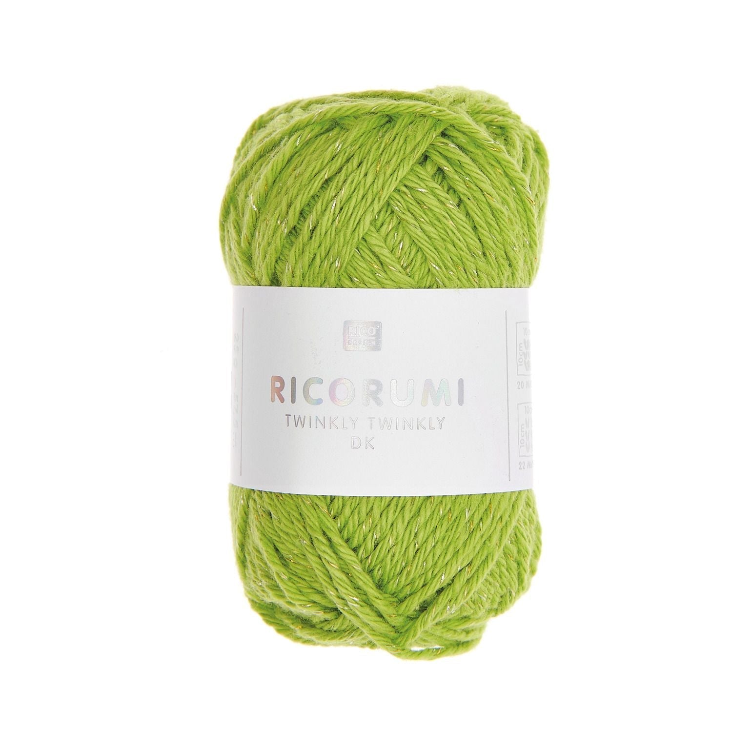 Ricorumi Twinkly Twinkly dk Baumwollgarn 25 g - Variante: grün