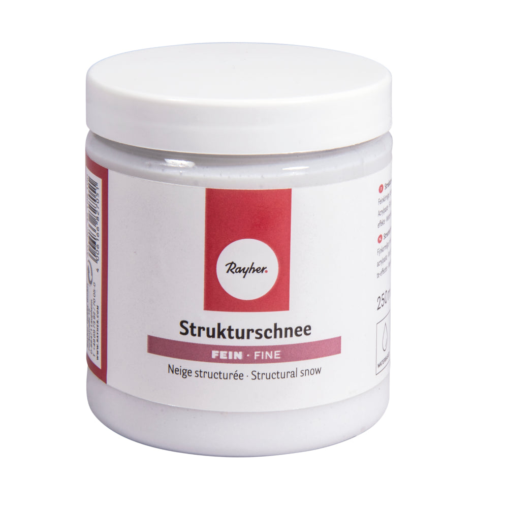 Strukturschnee fein – Schneepaste mit Eis-Effekt, 250 ml - Produktbild