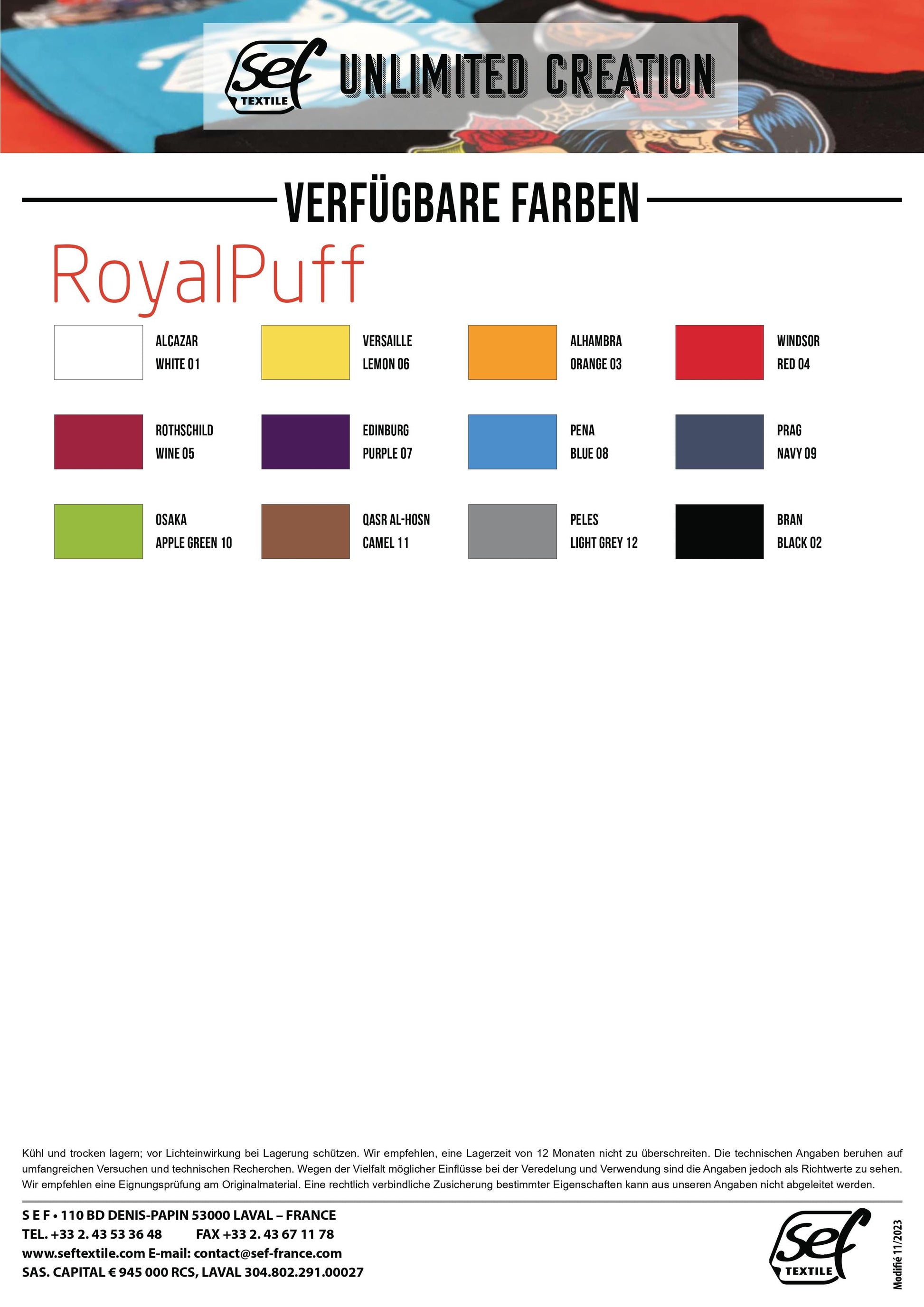 SEF Royal PUFF Flexfolie A4 - Produktbild