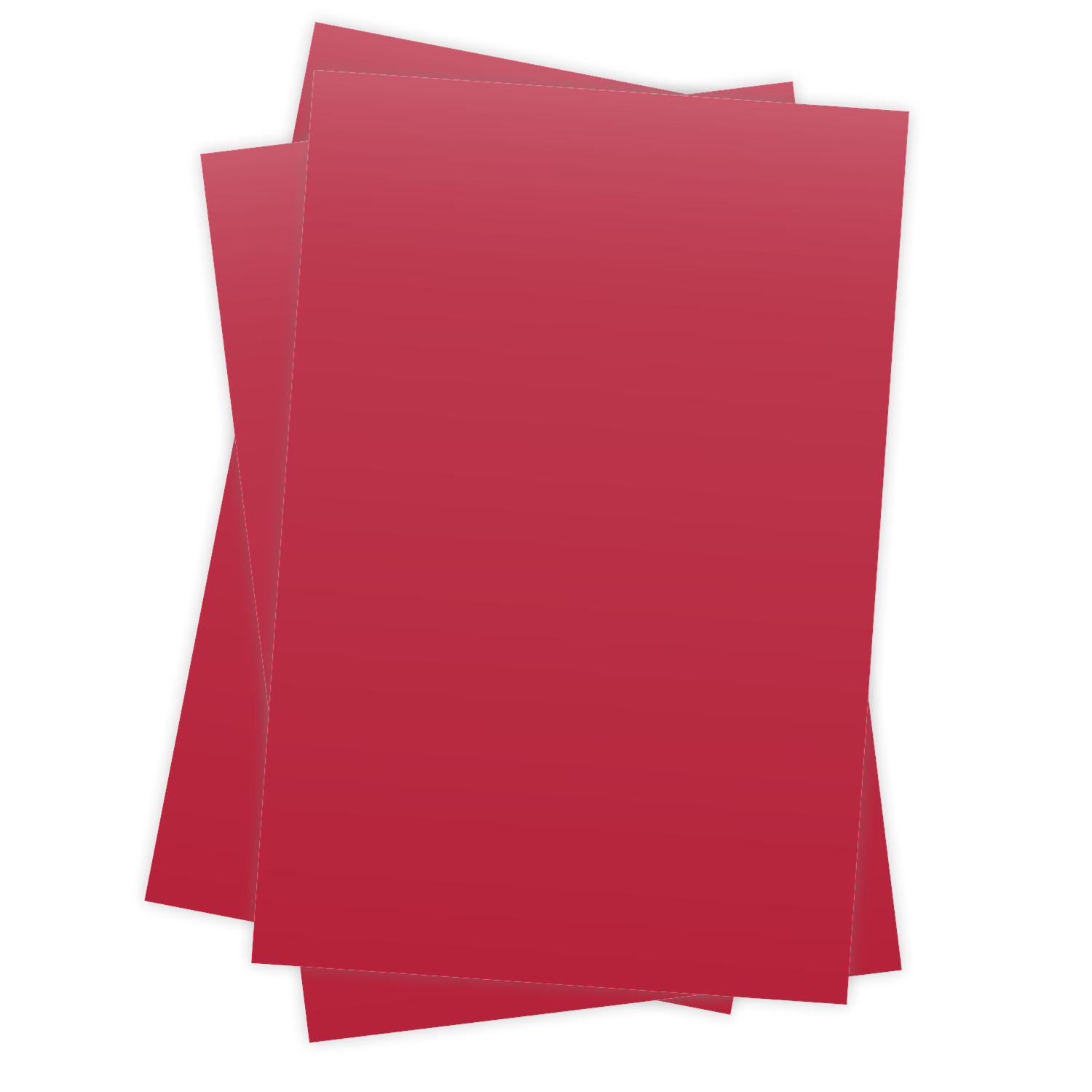 SEF Royal PUFF, 20cm x 30cm in Farbe Windsor Red
