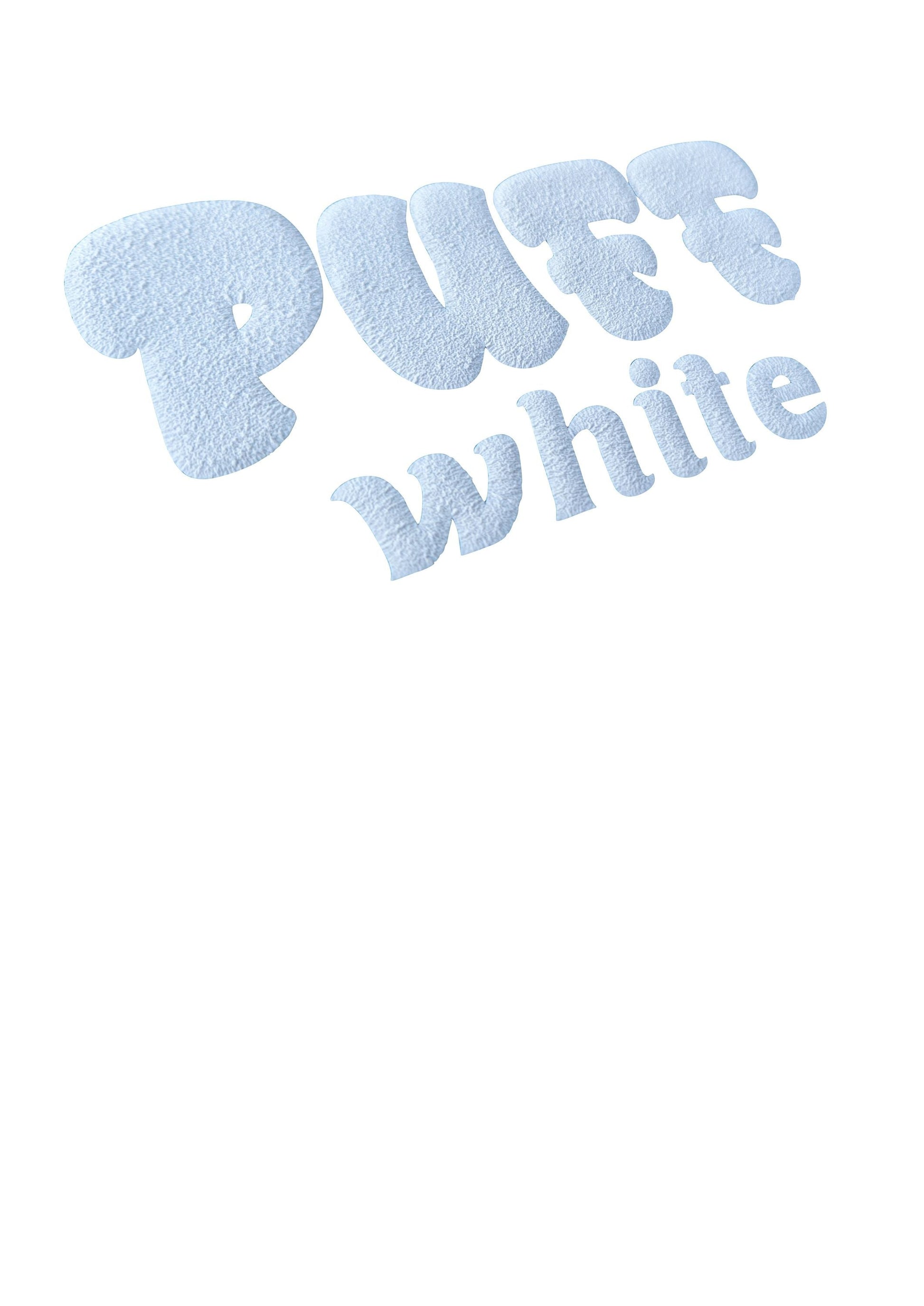 Signmart® PUFF in Farbe White