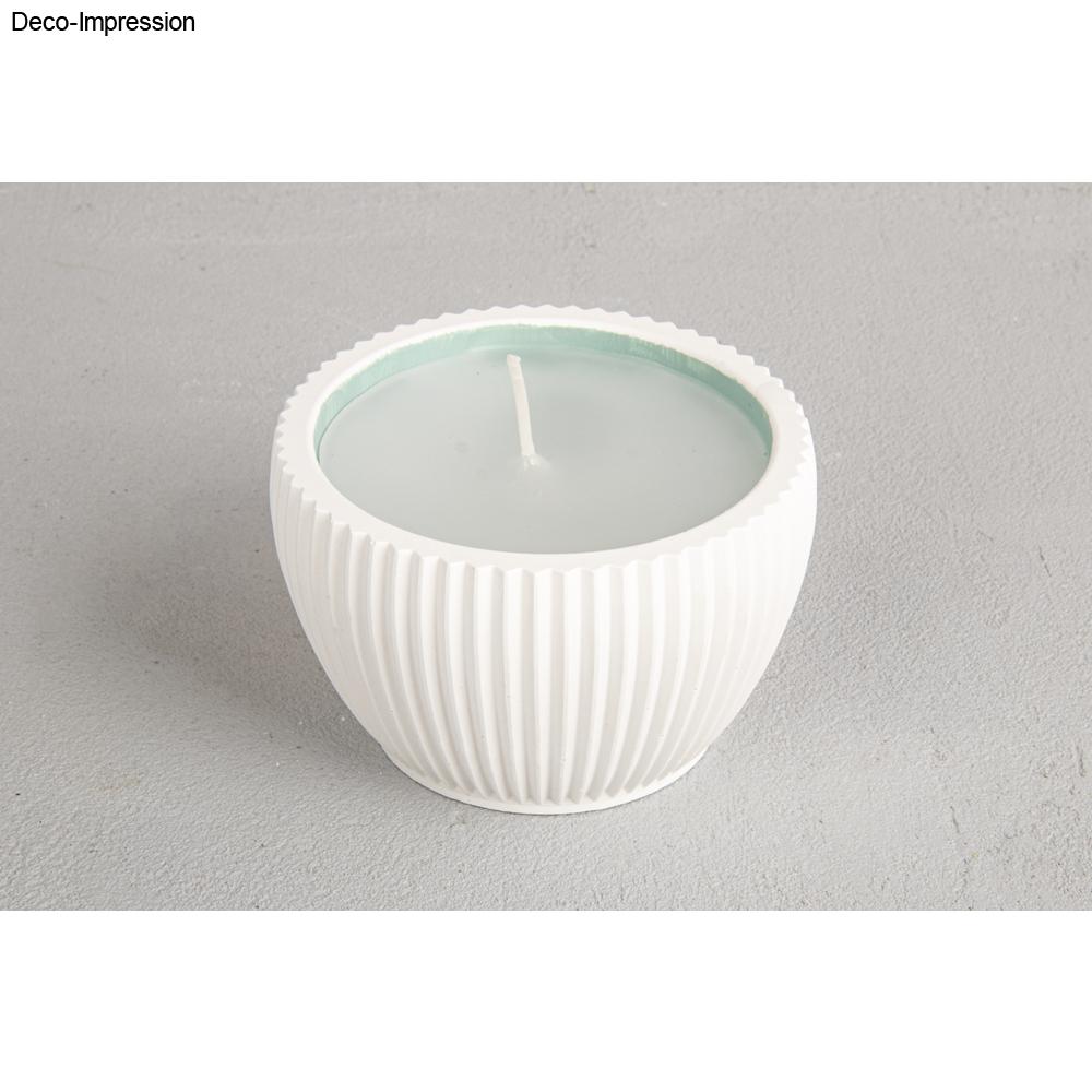 Silikon Gießform Dekoschale geriffelt – Ø 9 cm × H 6 cm - Produktbild