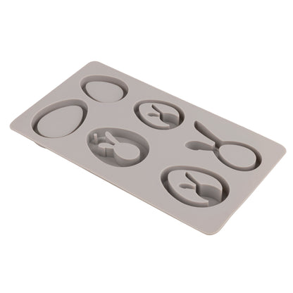 Silikon Gießform Eier + Hasen Anhänger  Produktbild