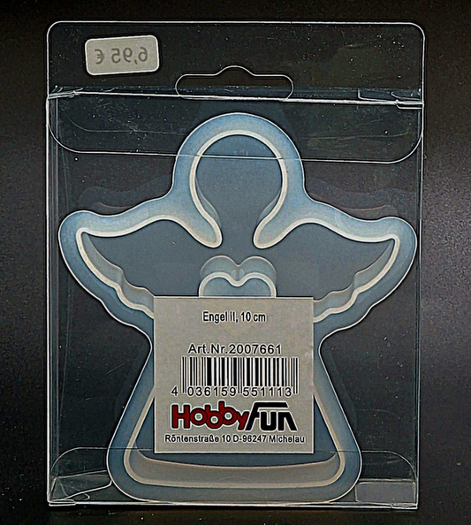 Silikon Gießform Engel II, 10 cm - Produktbild