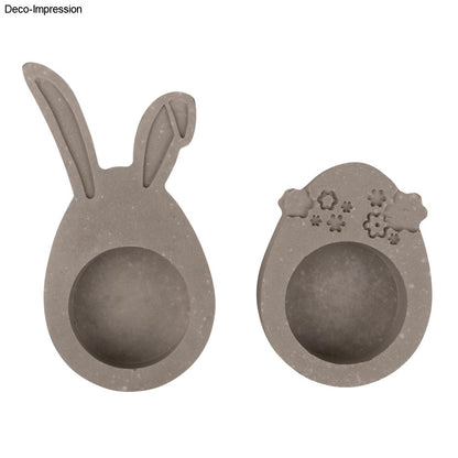 Silikon Gießform Happy Egg – 4 Motive - Produktbild