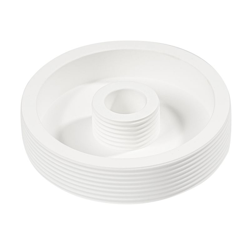 Silikon Gießform Kerzenhalter geriffelt, ca. 11 x 2,5 cm - Produktbild