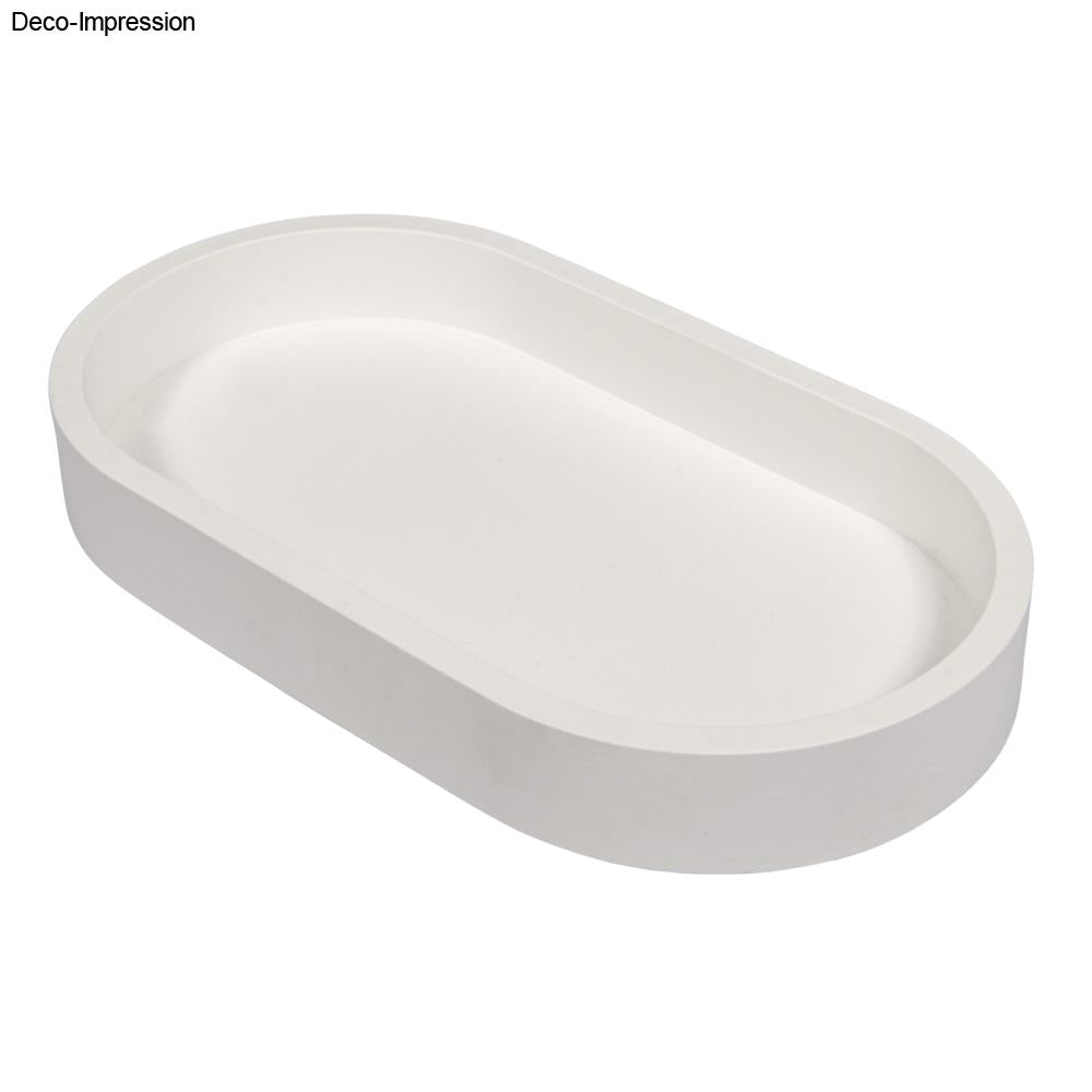Silikon Gießform Kerzenständer Oval Produktbild