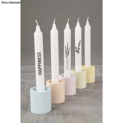 Silikon Gießform Kombi-Kerzenhalter – Teelicht & Stabkerze - Produktbild