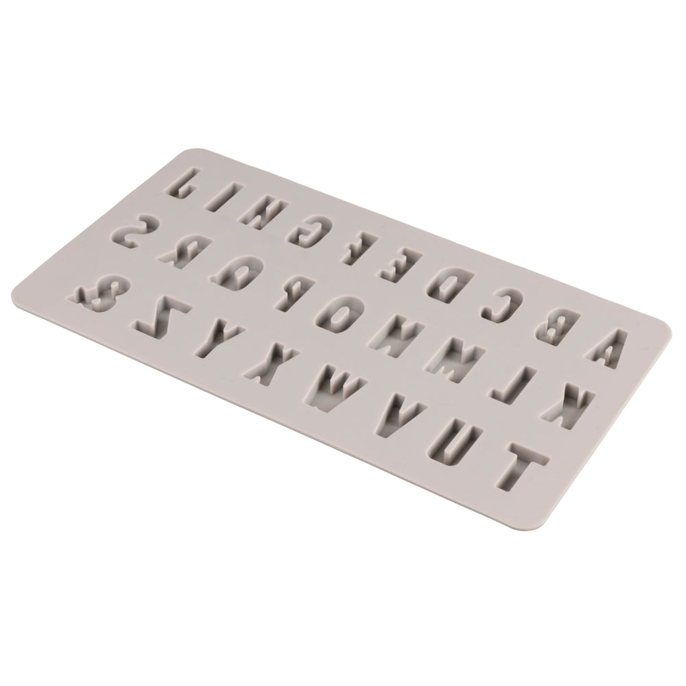 Silikon Gießform Mini ABC  Produktbild