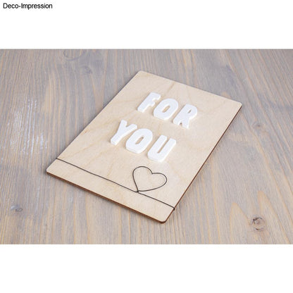 Silikon Gießform Mini-Buchstaben ABC – Alphabet A-Z - Produktbild