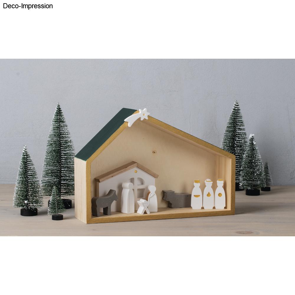 Silikon Gießform Mini Krippe Produktbild