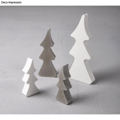Silikon Gießform Tannenbäume, 4 Formen - Produktbild