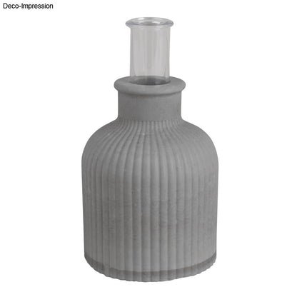 Silikon Gießform Vase fein geriffelt Produktbild
