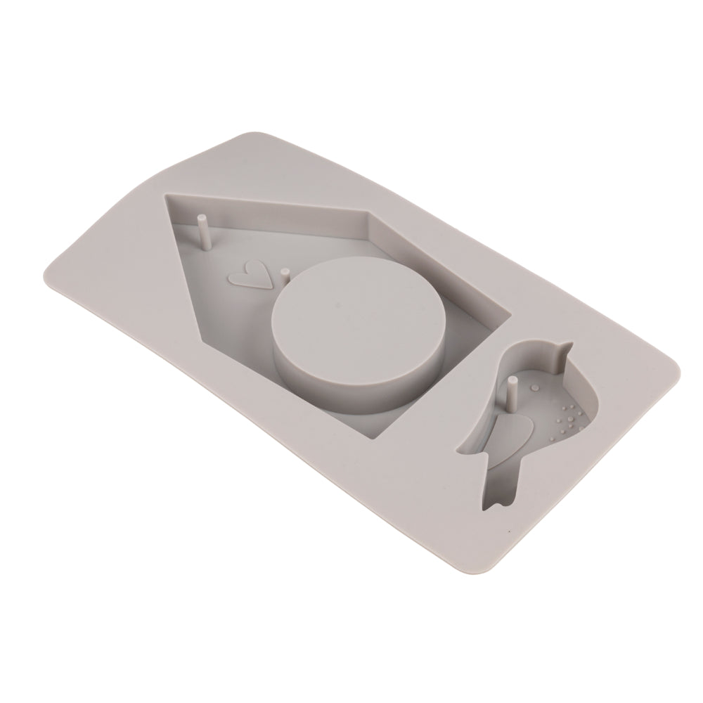 Silikon Gießform Vogelhaus + Vogel Produktbild