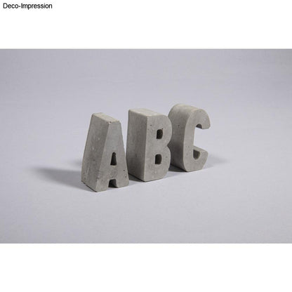 Silikon Gießformen Buchstaben ABC – Alphabet A–Z - Produktbild