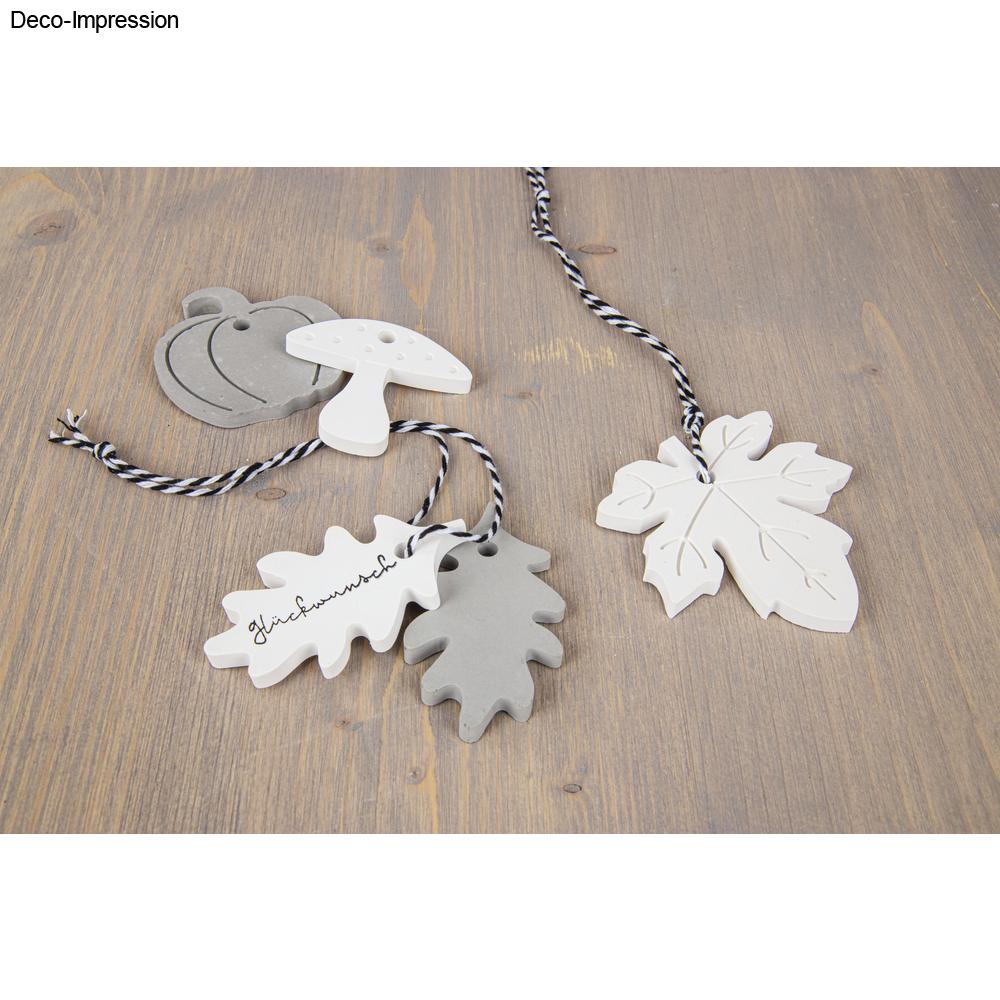 Silikon Gießformen Kürbis, Pilz & Blatt – 7 Motive - Produktbild