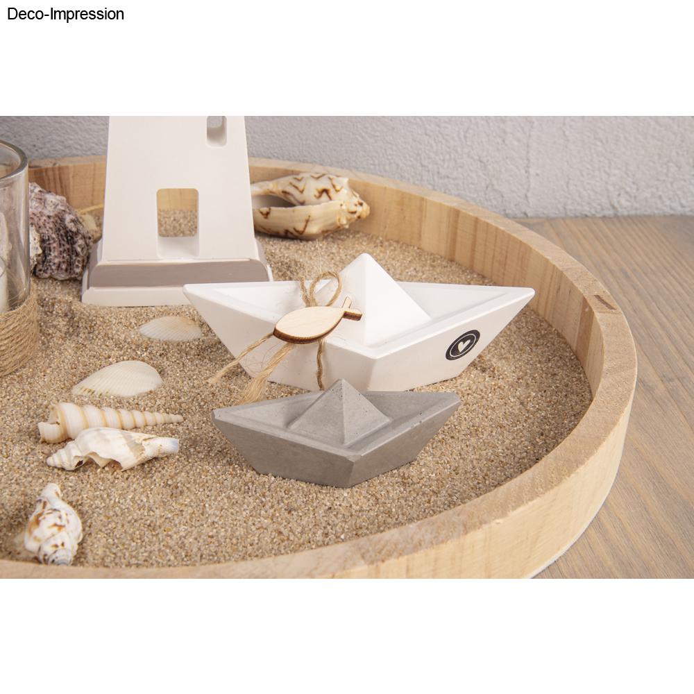 Silikon Gießformen Origami-Boote – Set (3 Formen) - Produktbild