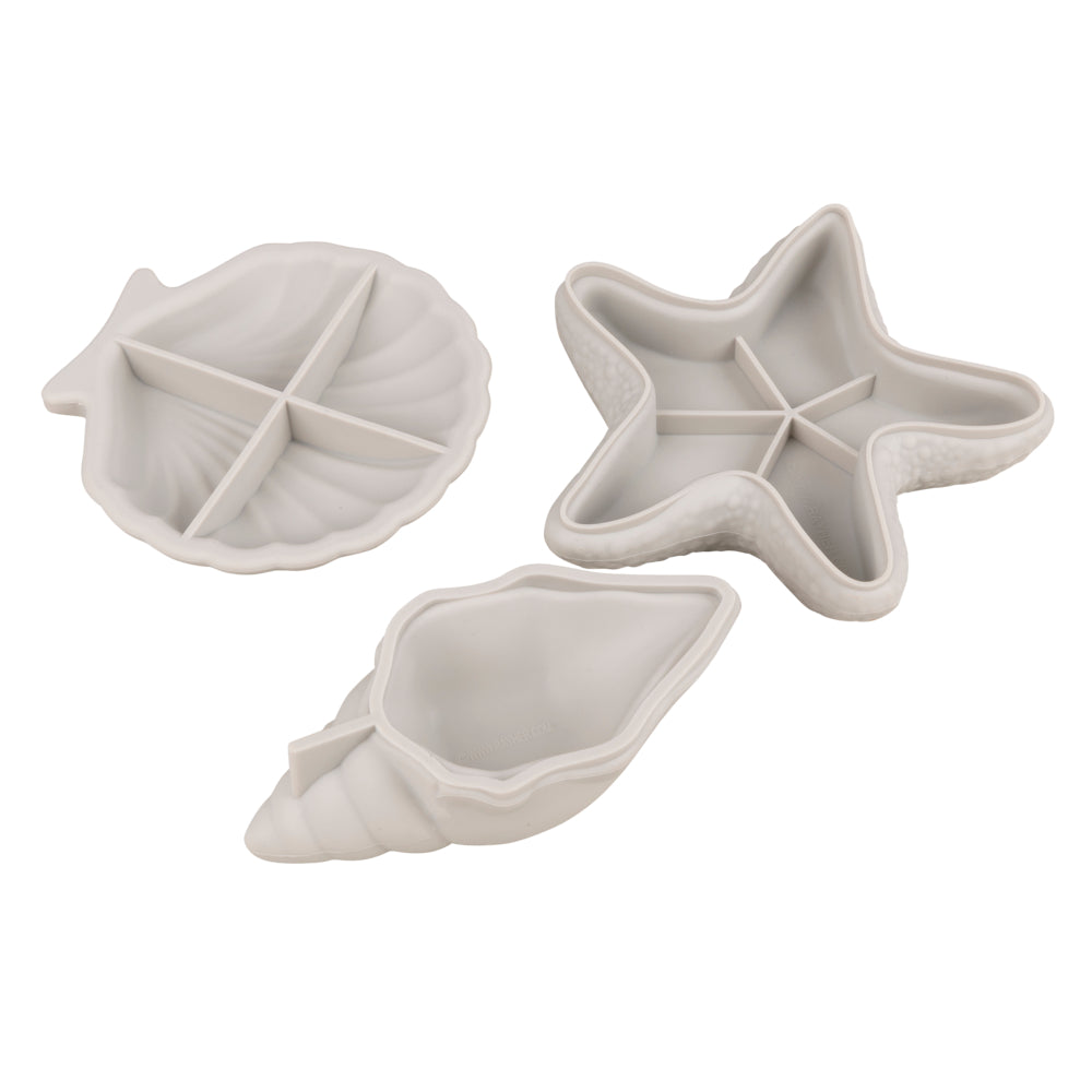 Silikon Gießformen Set Seestern+Muscheln  Produktbild