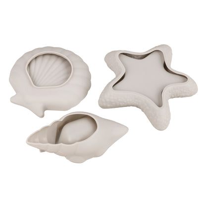 Silikon Gießformen Set Seestern+Muscheln  Produktbild