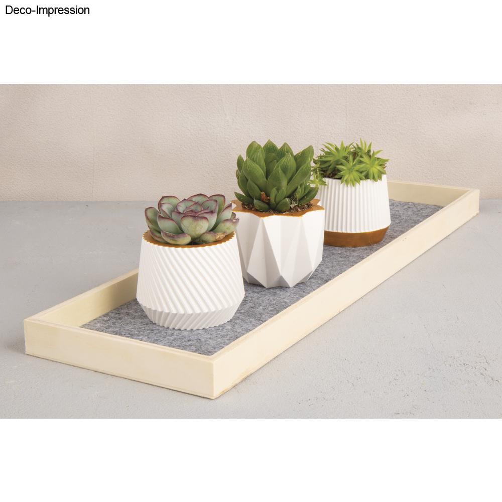 Silikon Gießformen Töpfchen – Set (3-teilig) - Produktbild