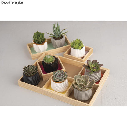 Silikon Gießformen Töpfchen – Set (3-teilig) - Produktbild