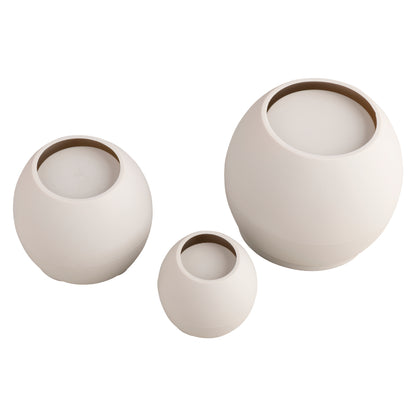 Silikon Gießformen Vasen Wellenrand – Set (3-teilig) - Produktbild