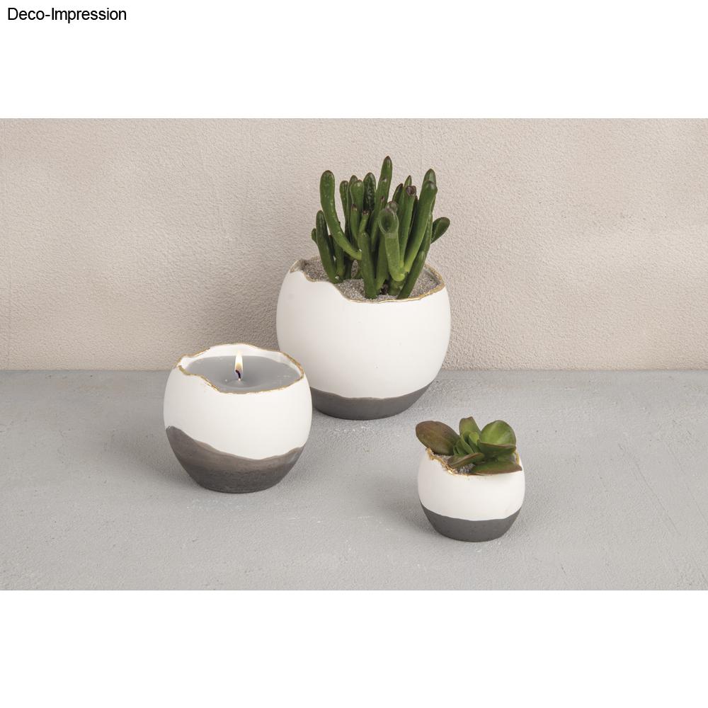 Silikon Gießformen Vasen Wellenrand – Set (3-teilig) - Produktbild