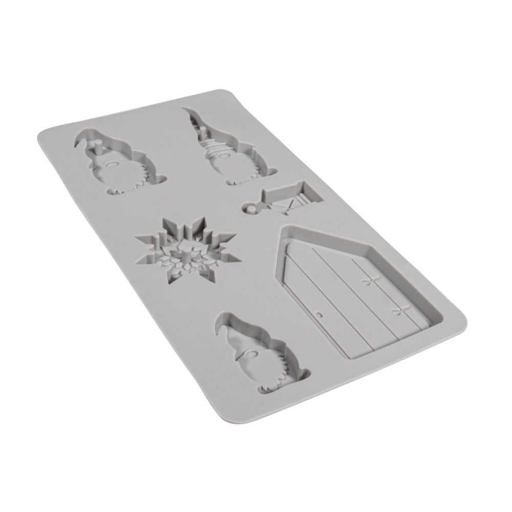 Silikon Gießformen Wichtel – 6 Motive - Produktbild