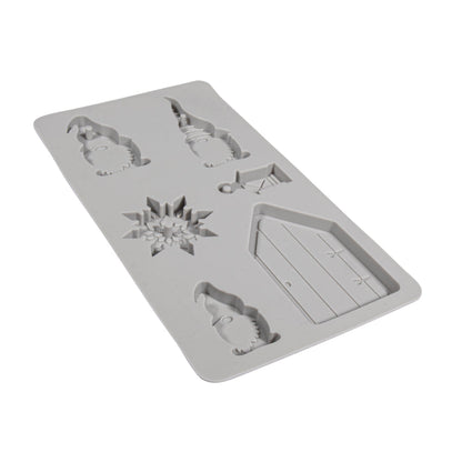 Silikon Gießformen Wichtel – 6 Motive - Produktbild