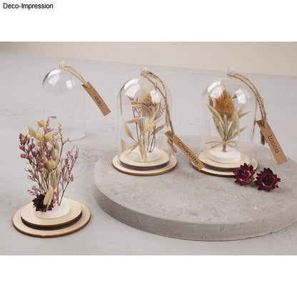 Mini-Trockenblumen – zartrosa, sortiert - Produktbild