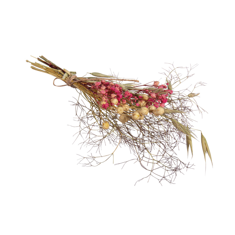 Trockenblumenstrauß Rosa – Mini-Bouquet (18–20 cm) - Produktbild