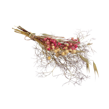 Trockenblumenstrauß Rosa – Mini-Bouquet (18–20 cm) - Produktbild